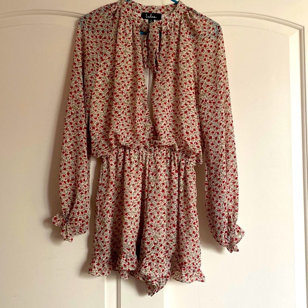 Floral Lulus romper